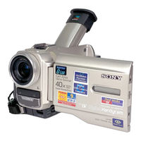 Sony DCR- TRV10E Bedienungsanleitung