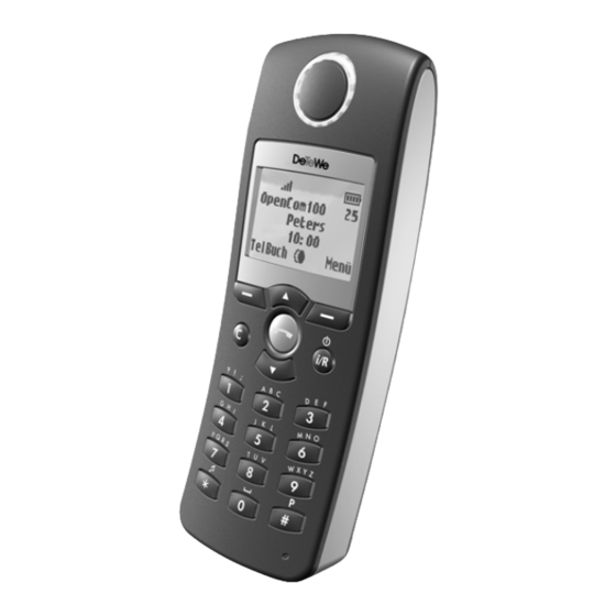 DETEWE OpenPhone 25 Bedienungsanleitung