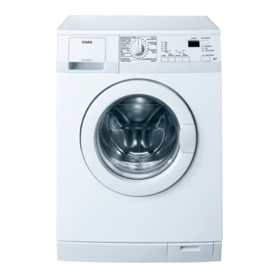 AEG LAVAMAT 5460DFL Benutzerinformation