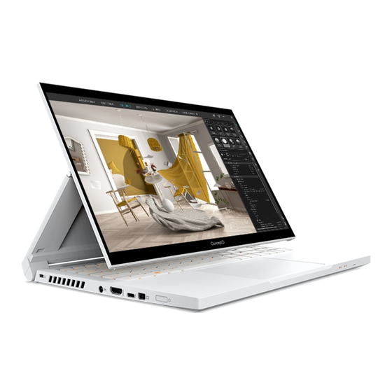 Acer ConceptD 3 Ezel Benutzerhandbuch