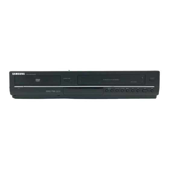 Samsung DVD-V6700 Benutzerhanbuch