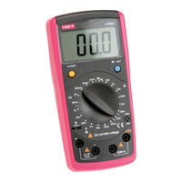 Uni-T UT603 Bedienungsanleitung