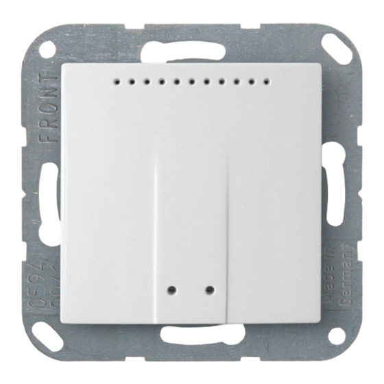 elsner elektronik KNX AQS/TH-UP basic Technische Daten Und Installationshinweise