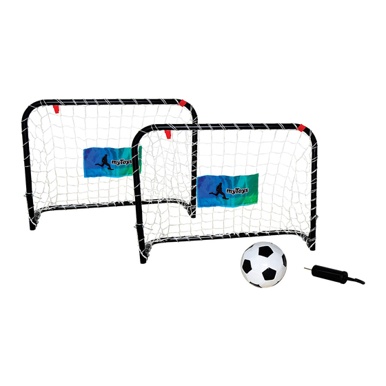 myToys Mini Fußballtor Set Bedienungsanleitung