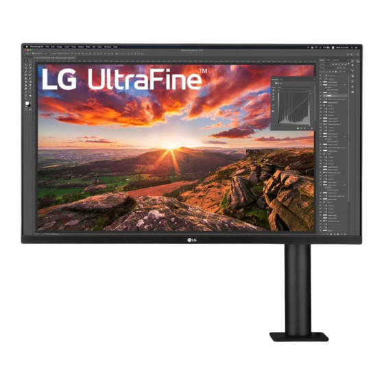 LG 32UN880P Kurzanleitung