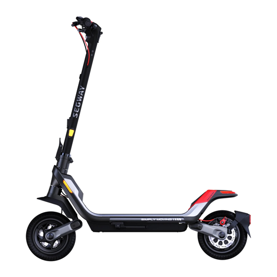 Segway P100SE Produkthandbuch