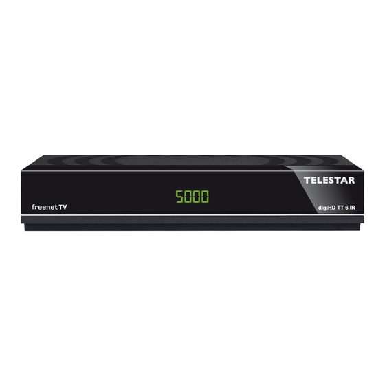 Telestar digiHD TT 6 Ir Bedienungsanleitung