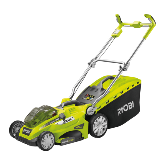 ryobi RLM18X40H240 Handbücher