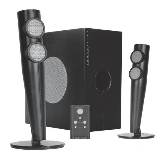 SPEEDLINK POWERSTIXX 2.1 Bedienungsanleitung