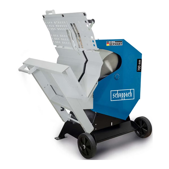 Scheppach wox b 700sl Originalbetriebsanleitung