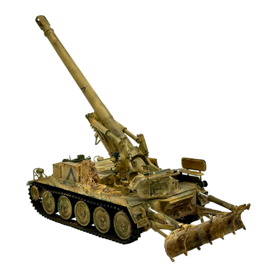 Italeri M-110 A2 Bedienungsanleitung