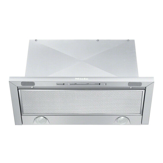 Miele DA 3366 Installationsanleitung