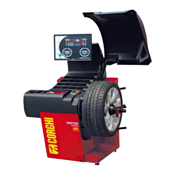 Corghi EM 9580 LaserLine Betriebsanleitung