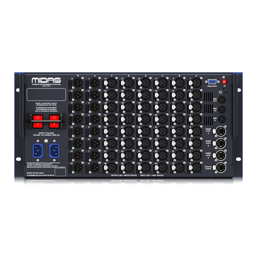 Midas DL251 Bedienungsanleitung