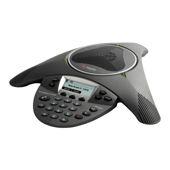 Polycom SoundStation IP 6000 Kurzanleitung