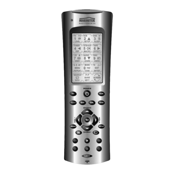 Marmitek EASYTOUCH 25 Betriebsanleitung