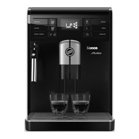 Saeco Moltio HD8766 Schnellanleitung