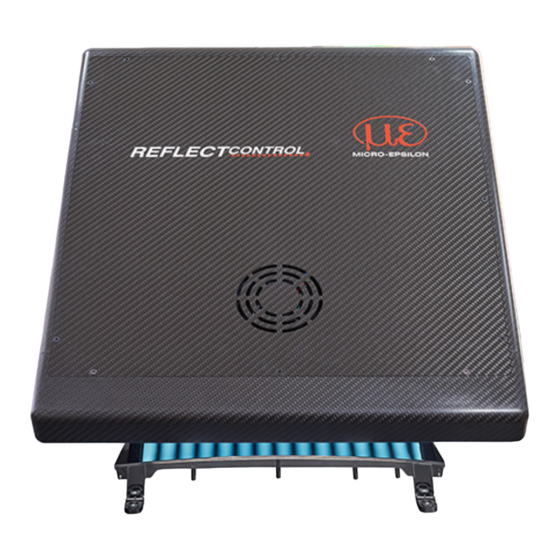 MICRO-EPSILON reflectCONTROL Sensor Betriebsanleitung