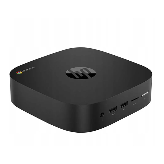 HP Chromebox Benutzerhandbuch