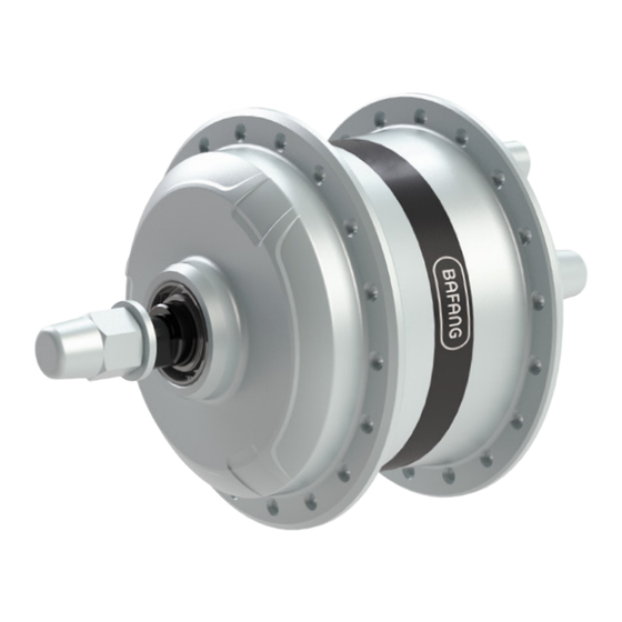 BAFANG H600 Bedienungsanleitung