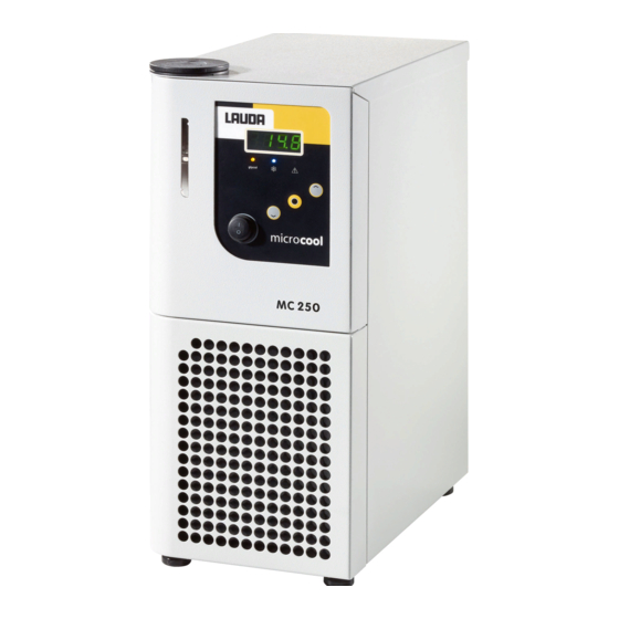 Lauda Microcool MC 250 Betriebsanleitung