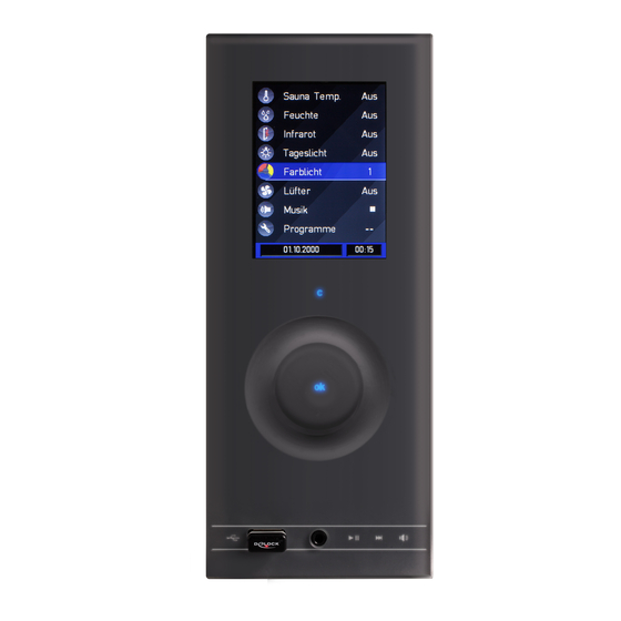 Sentiotec wave.com4 Touch WC4-B-TC2 Kurzanleitung