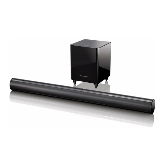 Harman Kardon SB 30 Bedienungsanleitung