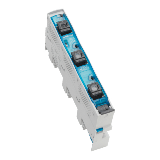 wohner SECUR 60Classic Anwendungsanweisung