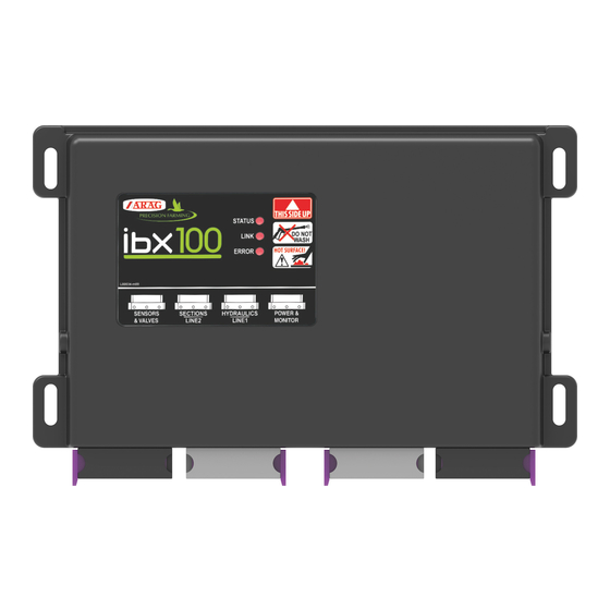 Nordson ARAG IBX100 Installation, Einsatz Und Instandhaltung