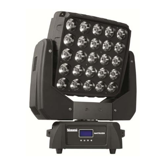Beamz professional MATRIX55 Bedienungsanleitung