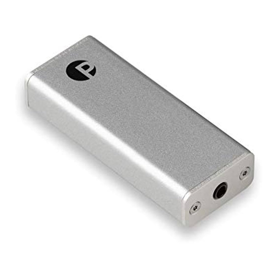 Pro-Ject Audio Systems DAC Box E mobile Anleitung