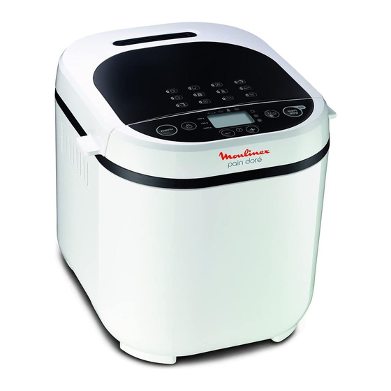 Moulinex pain dore OW2101 Bedienungsanleitung
