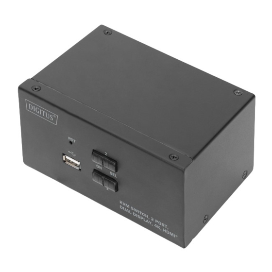 Digitus DS-12860 Kurzanleitung