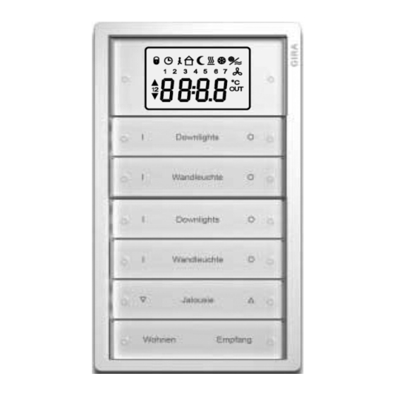 Gira 2052Serie Handbücher