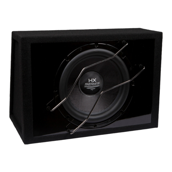 Audio System HX 08 SQ G Anleitung