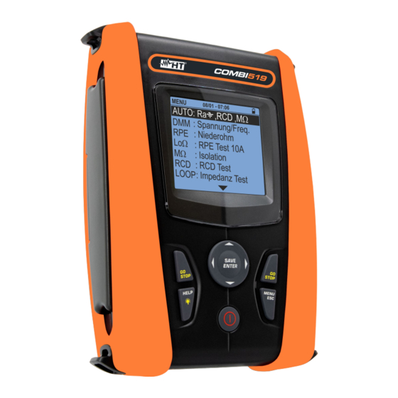 HT EASYTEST-COMBI519 Bedienungsanleitung