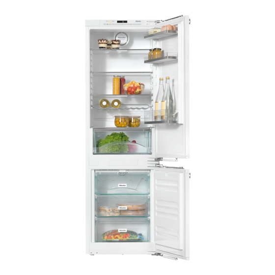 Miele KFN 37432 iD Gebrauchsanweisung Und Montageanweisung