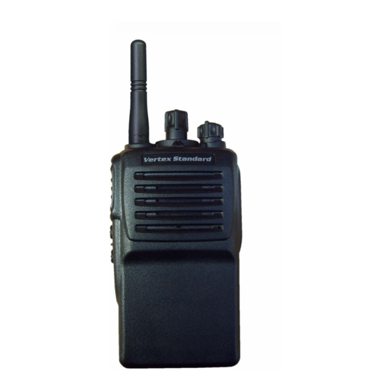 Vertex Standard VX-351PMR446 Bedienungsanleitung