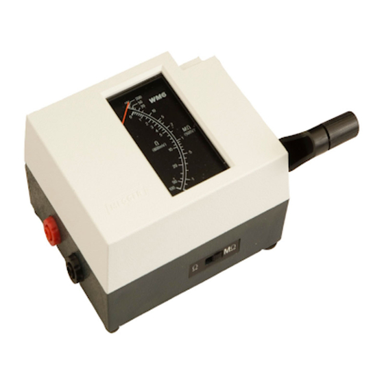 Megger WM6 Gebrauchsanleitung