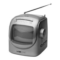 Clatronic TV 486 Bedienungsanleitung