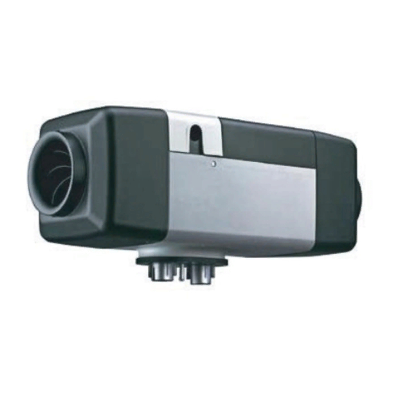 Webasto Air Top Evo 40 Bedienungsanleitung
