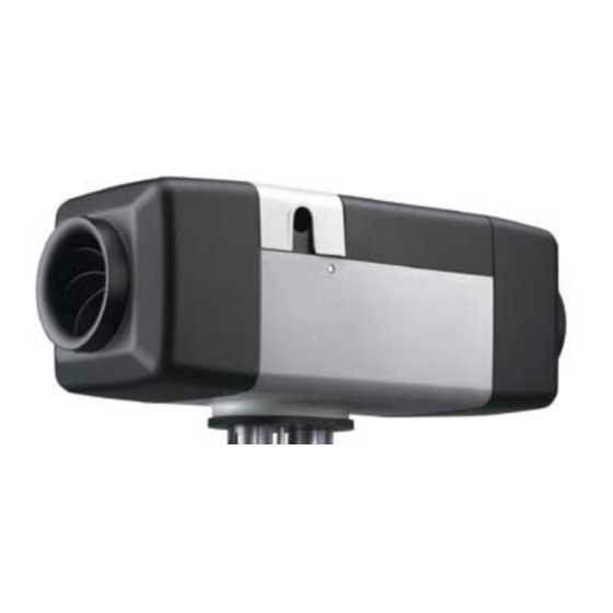 Webasto Air Top Evo 40 Bedienungsanweisung