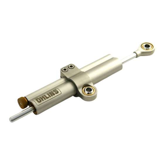 Ohlins SD 002 Montageanleitung