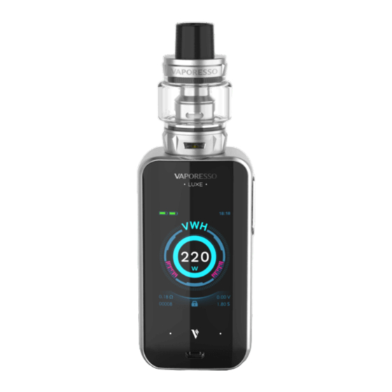 Vaporesso LUXE Bedienungsanleitung