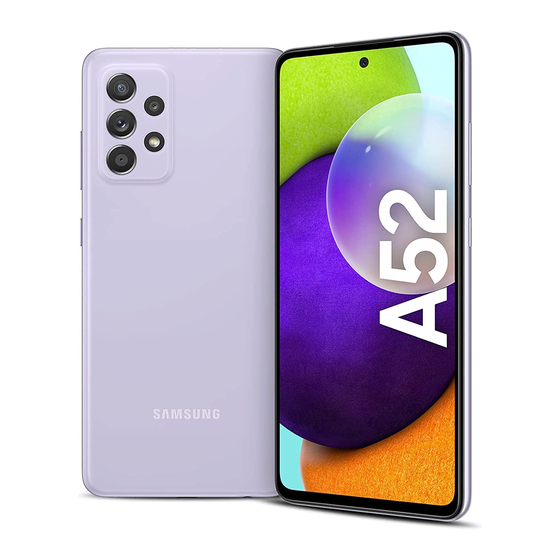 Samsung Galaxy A52 Benutzerhandbuch