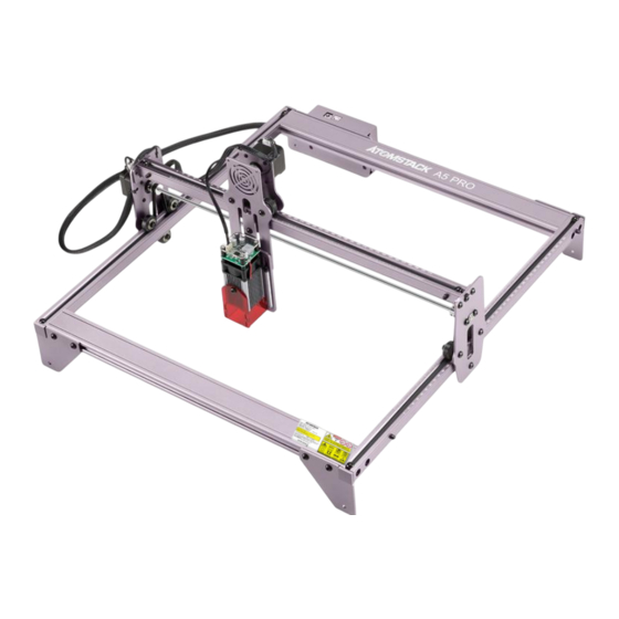 ATOMSTACK A5 Pro Laser Installationsanleitung