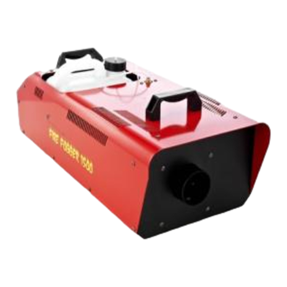 thomann Stairville RED 3000 Bedienungsanleitung