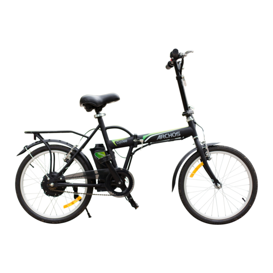 Archos Cyclee Schnellstartanleitung