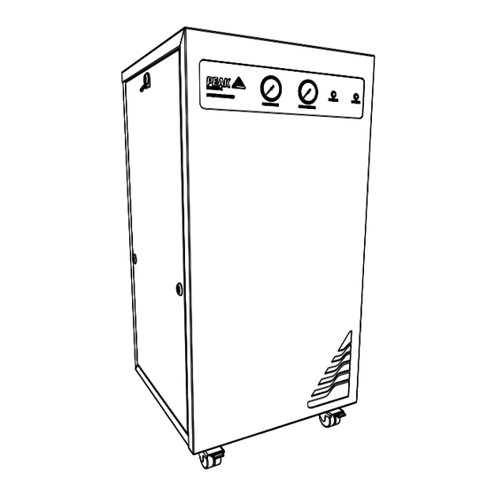 Peak Scientific Infinity XE 50 0 Serie Benutzerhandbuch