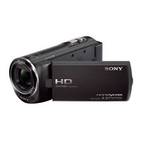 Sony Handycam HDR-CX290 Bedienungsanleitung